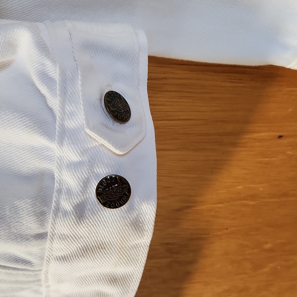 White Jean Jacket - Picture 4 of 8